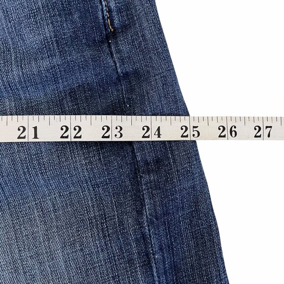 Levis 505 Mens Straight Fit Blue Jeans Size 38x30 Mid-Rise Denim Classic Casual - Picture 13 of 15